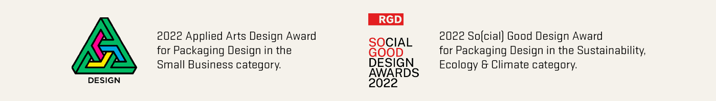Galloping Goose Coffee design awards