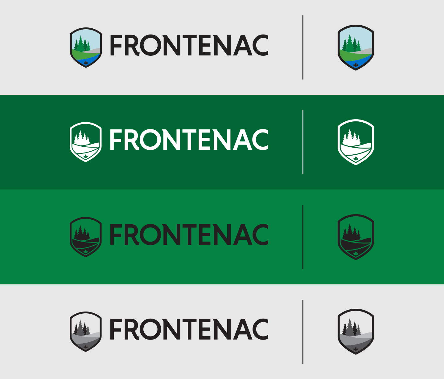 frontenac-logo-variations