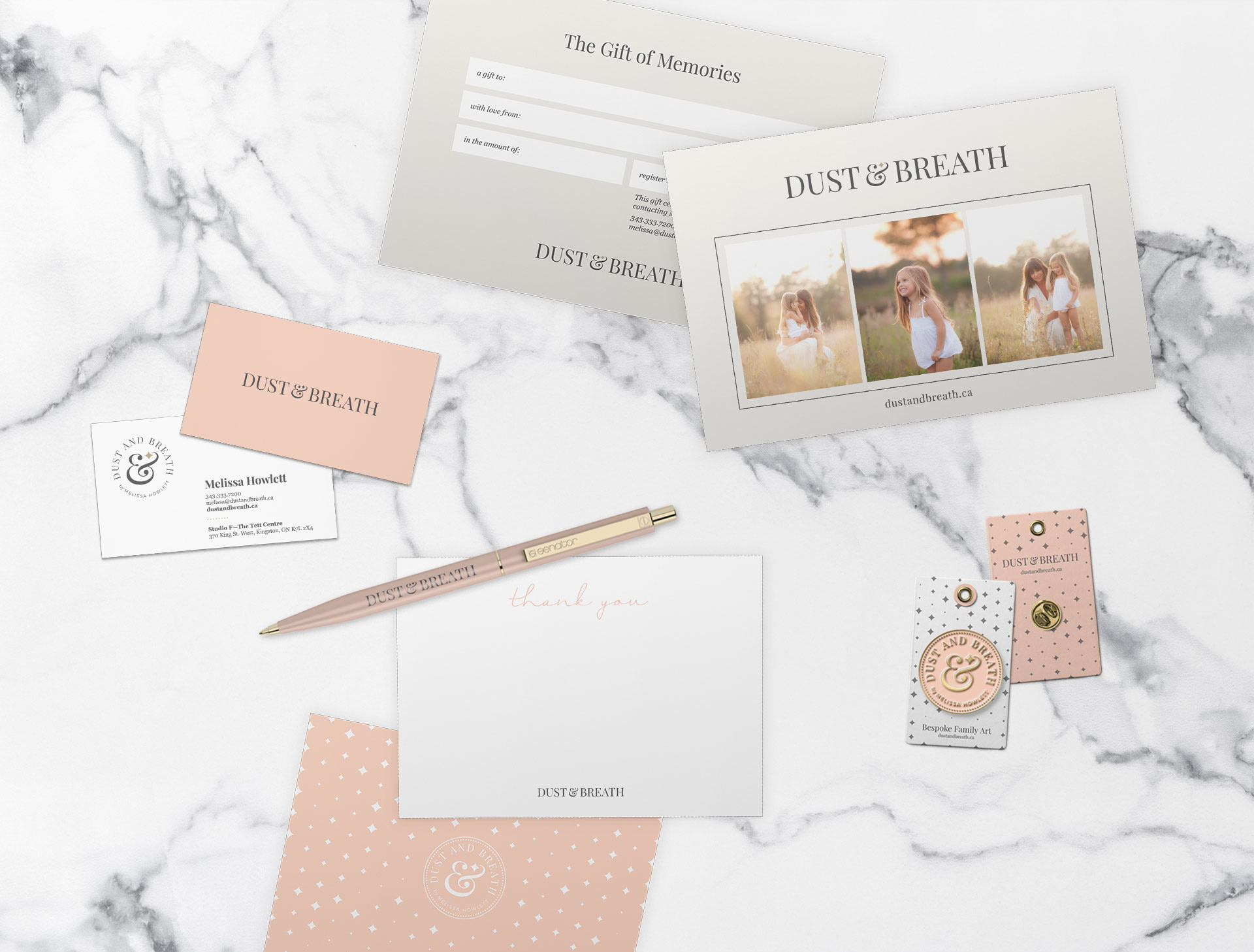 dust and breath stationery