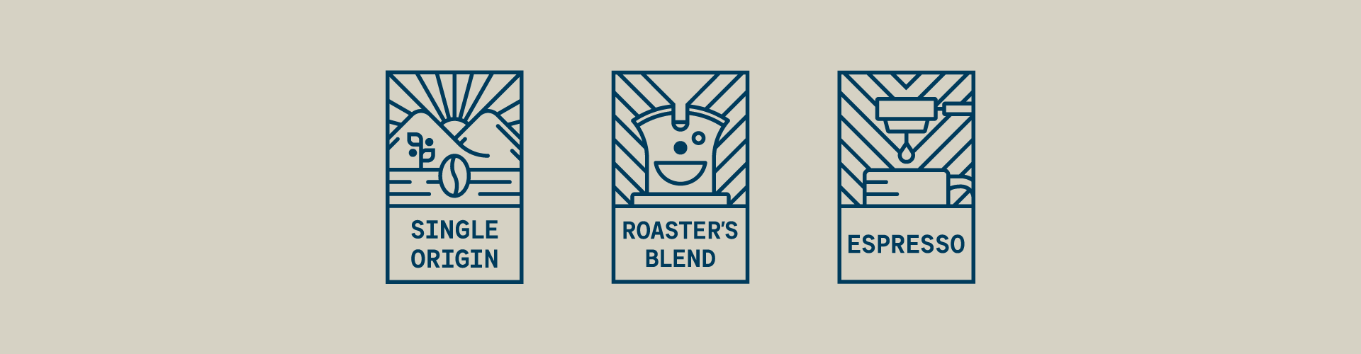 coffee roast illustrations