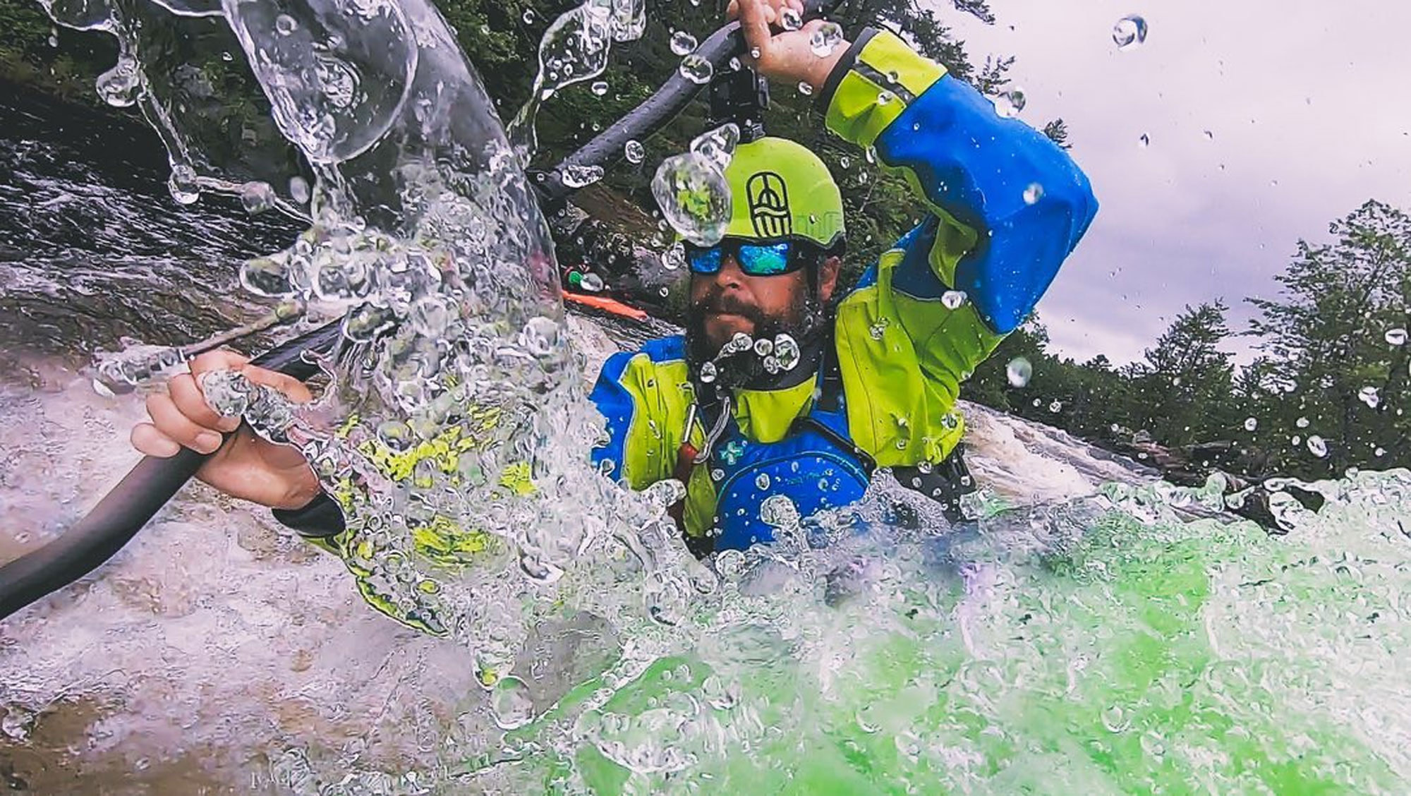 whitewater kayaking