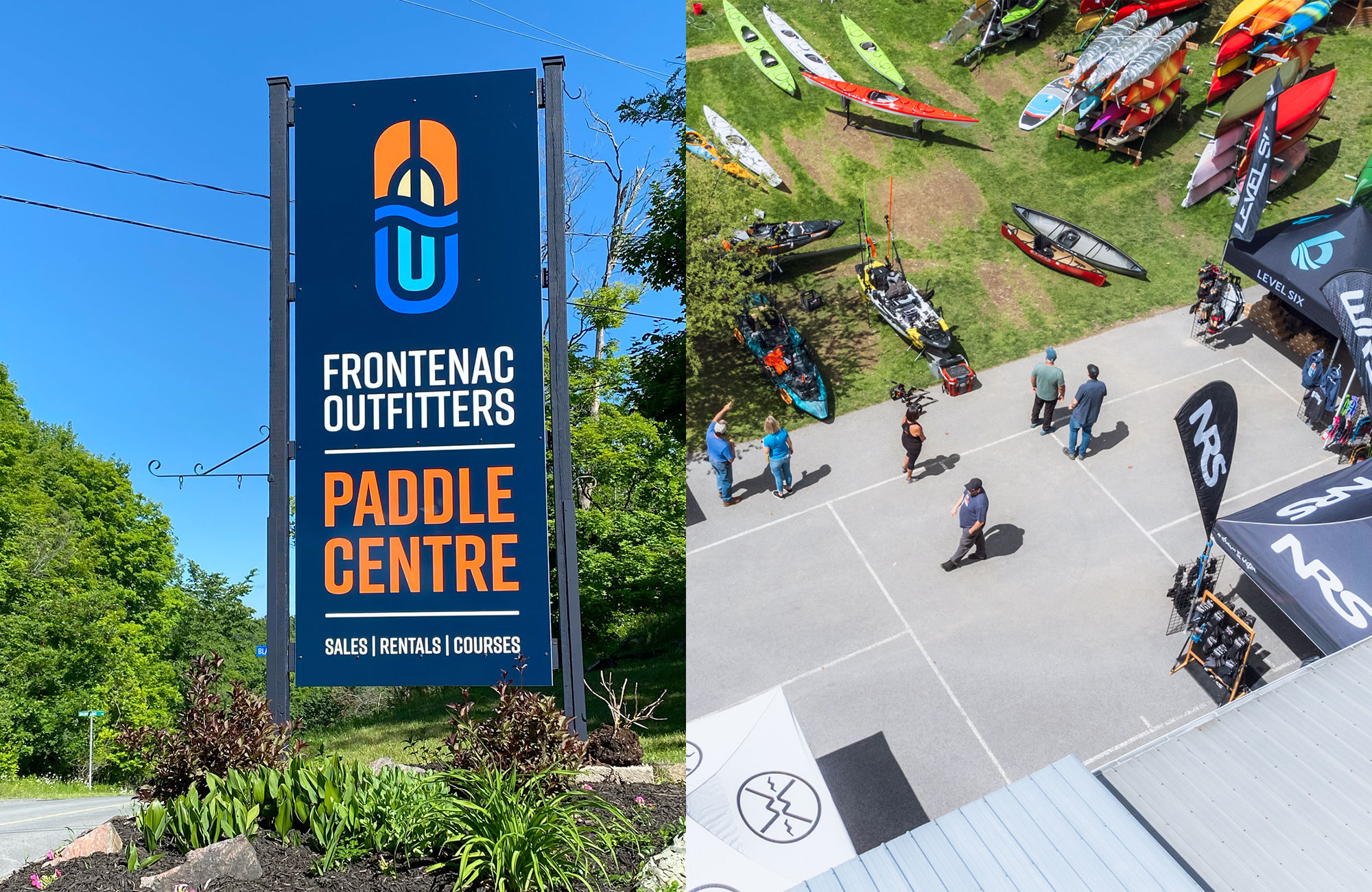 Frontenac Outfitters paddle centre