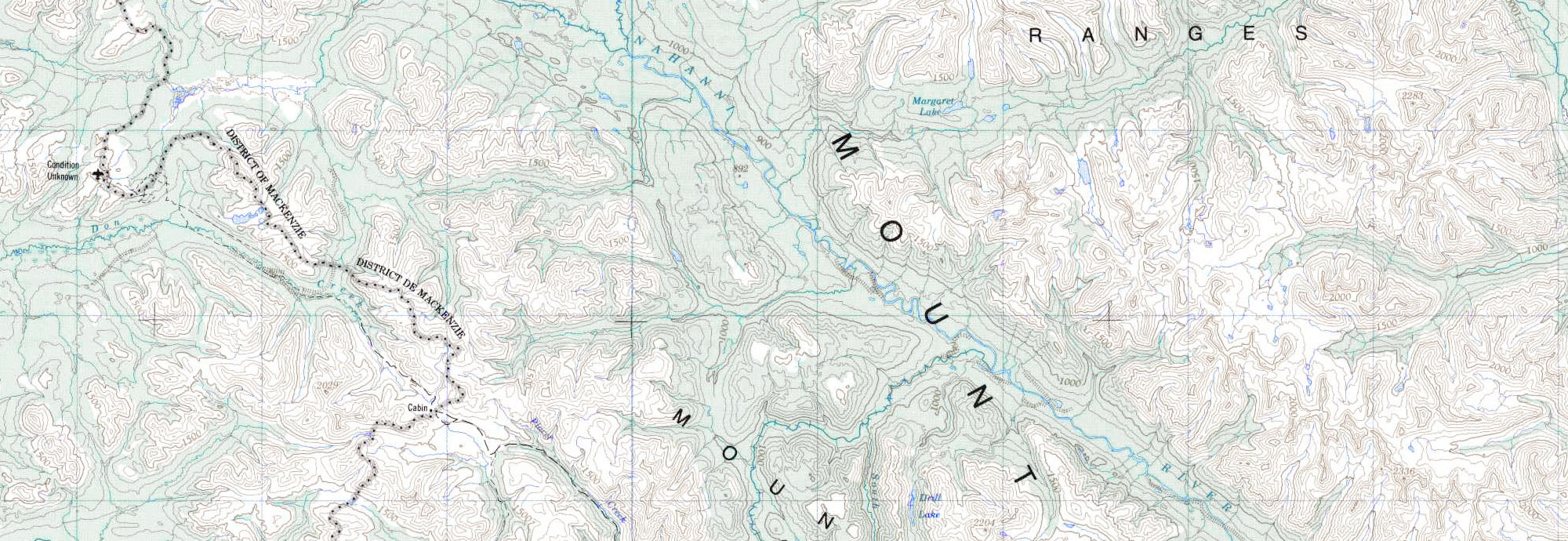 nahanni river map